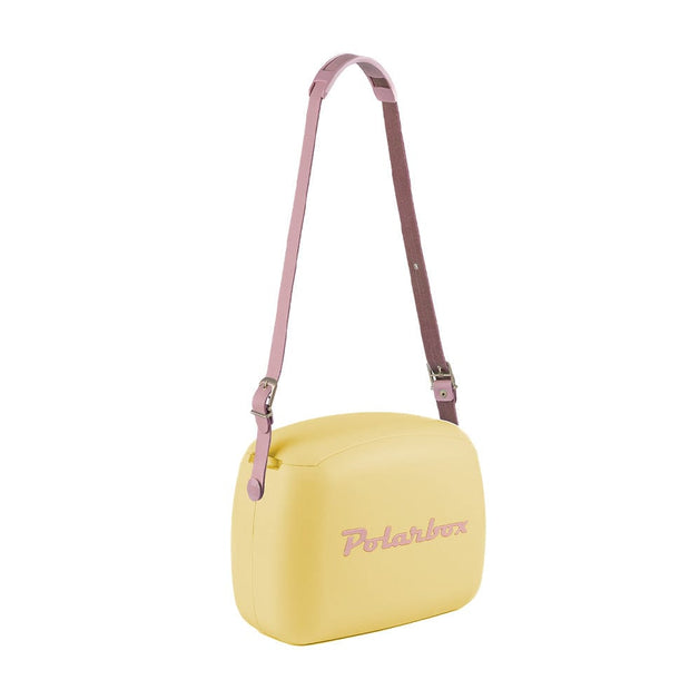 Polarbox Retro Cooler Box 6L Yellow - Includes 2 Lunch Boxes