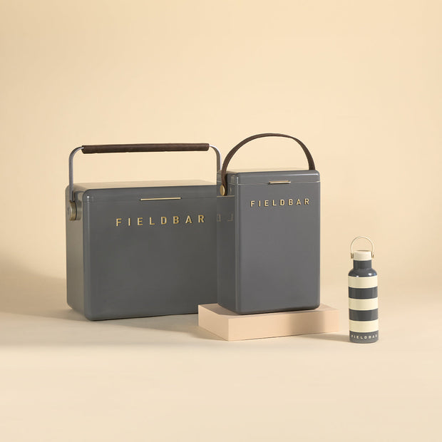 cooler box set & bottle / oyster grey