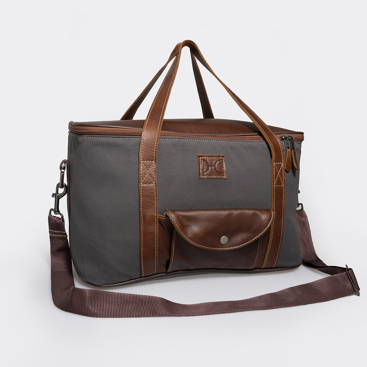 Corporate Caddy Cooler Canvas & Leather