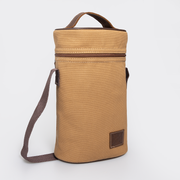 Wine Cooler Double Carry Canvas & Leather (RTS)