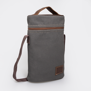 Wine Cooler Double Carry Canvas & Leather (RTS)