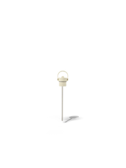 Field Bottle Sip Lid & Metal Straw / Safari White