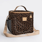 Lunch Box Cooler Laminated Fabric Hard Plastic Inner
