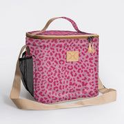 Lunch Box Cooler Laminated Fabric Hard Plastic Inner