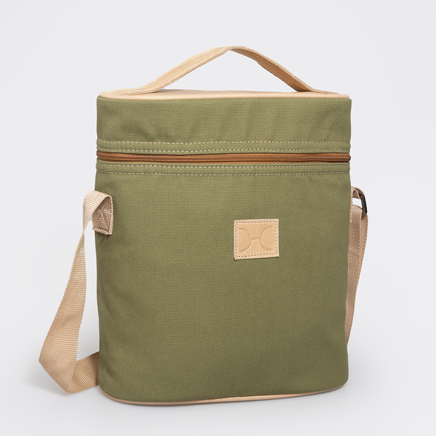 Wine Cooler Jumbo Canvas & Leather