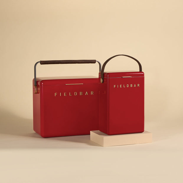 cooler box set / lobster red