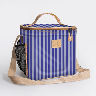 Lunch Box Cooler Laminated Fabric Hard Plastic Inner