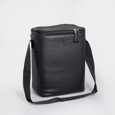 Long Tom Wine Cooler Leather Hard Plastic Inner (RTS)