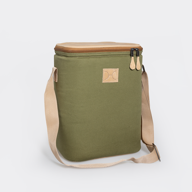 Corporate Long Tom Wine Cooler Canvas & Leather