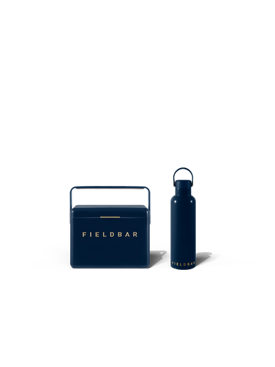 Mini Bar & Field Bottle Bundle / Sea Boat Blue