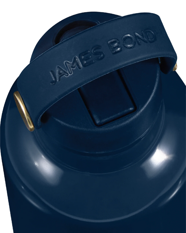 Field Bottle Sip Lid & Metal Straw / Sea Boat Blue
