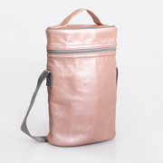 Corporate Wine Cooler Double Carry Bag Leather