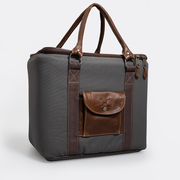 25L Box Cooler Wax Canvas & Leather Hard Plastic Inner