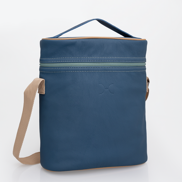 Corporate Wine Cooler Jumbo Carry Bag Leather