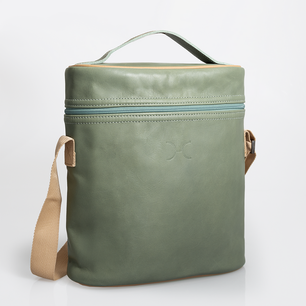 Corporate Wine Cooler Jumbo Carry Bag Leather